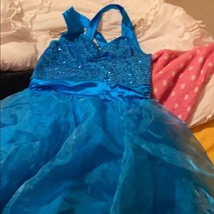 Blue Weissman dance dress